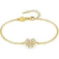 Ray Of Light Gold Heart Bracelet - 16cm