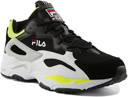 Ray Tracer CB Lace-Up Black Synthetic Mens Trainers 1010925.13Z