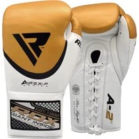 RDX A2 BBBofC Approved Fight Boxing Gloves Gold 10oz