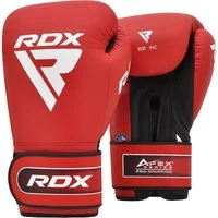 RDX APEX Sparring/Training Boxing Gloves Hook & Loop Red 12oz