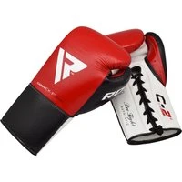 RDX C2 BBBofC Approved Fight Boxing Gloves Red 10oz