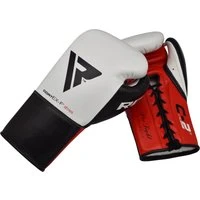 RDX C2 BBBofC Approved Fight Boxing Gloves White 10oz