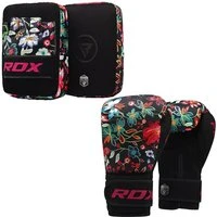 RDX FL3 Boxing Gloves with Focus Pads 10oz