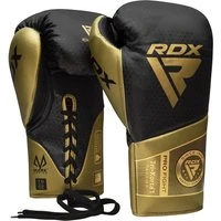 RDX K1 Mark Pro Fight Boxing Gloves Gold 10oz