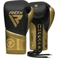 RDX K2 Mark Pro Fight Boxing Gloves Gold 10oz