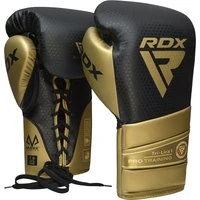 RDX L1 Mark Pro Training Boxing Gloves Gold 10oz