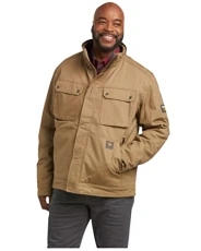 Rebar MaxMove 2.0 Cordura Water Resistant Insulated Jacket, Field Khaki, Medium
