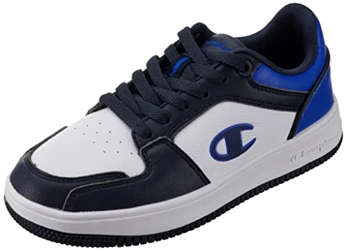 Rebound 2.0 Low B Gs Sneakers, White Navy Blue Ww007, 5.5 UK