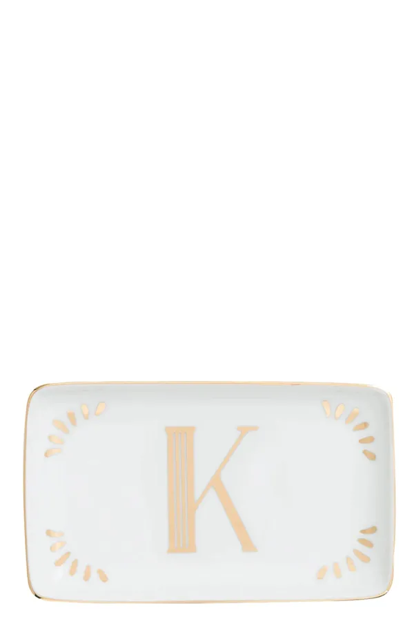 Rectangular Letter K Valet Tray