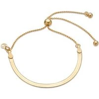 Recycled Gold Flat Snake Chain Bracelet - Adjustable