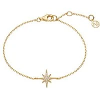 Recycled Gold Midnight Star Bracelet - 18cm