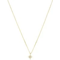 Recycled Gold Midnight Star Necklace - 50cm