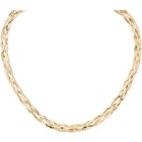 Recycled Gold Plaited Necklace - Gold