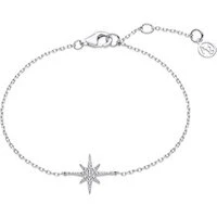 Recycled Silver Midnight Star Bracelet - 18cm