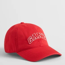 Red Arch Washed Cap