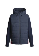 Red Bull Racing X  Men's RBR Knit Storm Quilt Front Hybrid Knitwear, Blue (Dulwich Blue), XXL