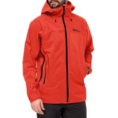 Red Cyrox Hardshell Rain Jacket