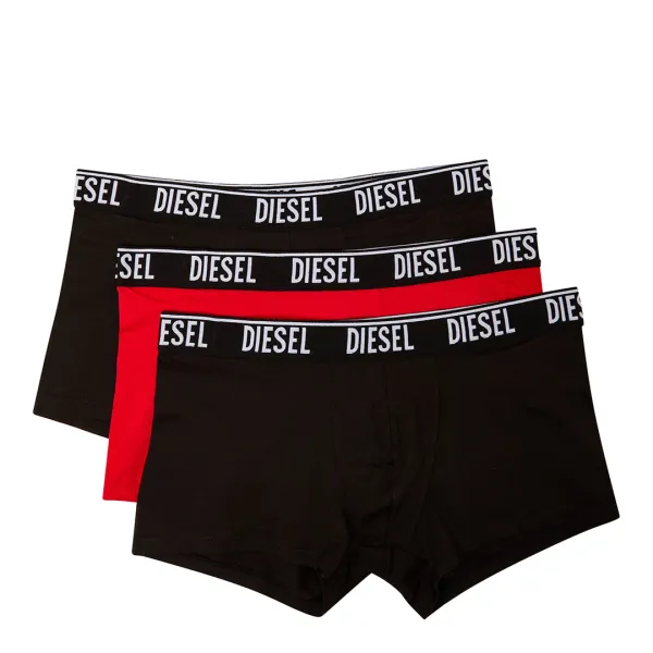 Red Multi Cotton Blend Pack Boxers - Multi