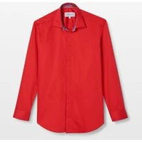 Red with Popart Accent Shirt, M