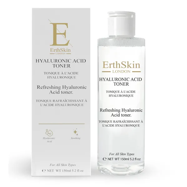 Refreshing Hyaluronic Acid Toner 150ml - Black