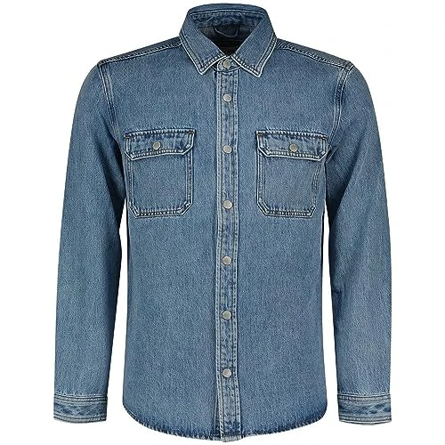 Regular FIT Denim Overshirt