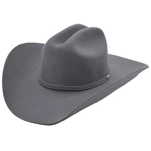 Resistol Men's George Strait by Logan 6X Fur Felt Cowboy Hat - Rflgan-524025, Granite, 7 1/8