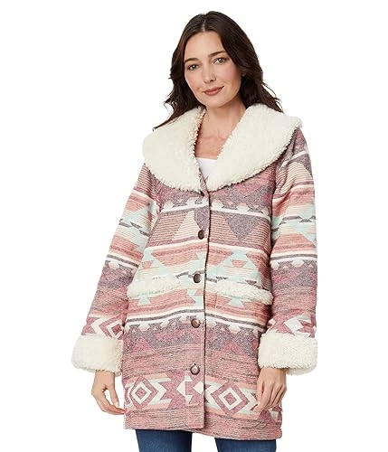 Retro Punchy Cardigan Sweater Turquoise LG-XL, Turquoise, L-XL