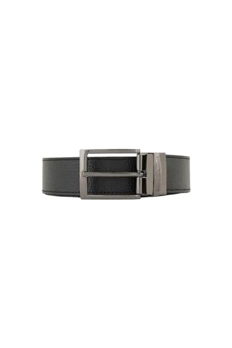 Reversible Belt H35 Y4S195 YLO8J Black/Black, Black, One size