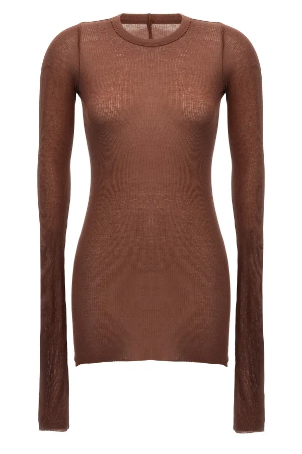 Rib Ls T T-Shirt - 38 IT