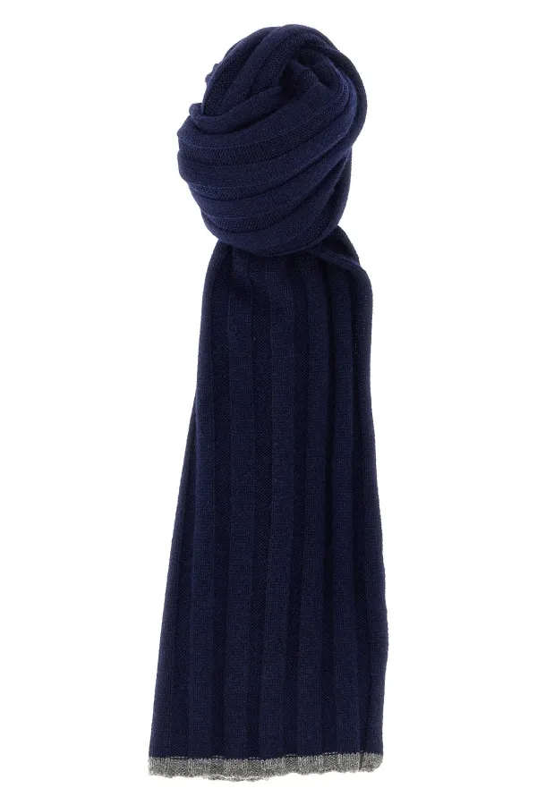 Ribbed Cashmere Scarf - U