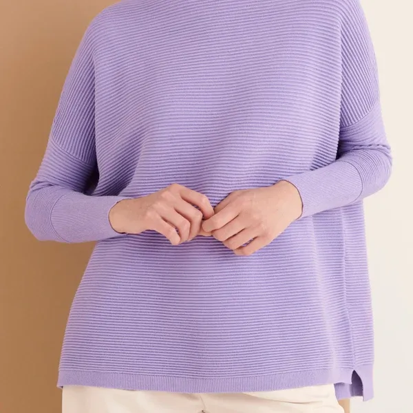ribbed jumper