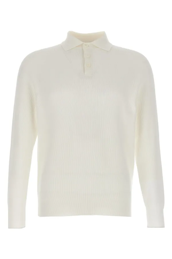 Ribbed Polo Shirt - 46 IT