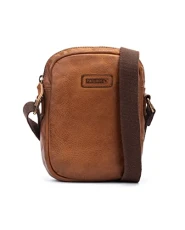 Rioja MHA Leather Shoulder Bag, Brandy, One Size Rioja MHA Leather Shoulder Bag, Brandy, One Size