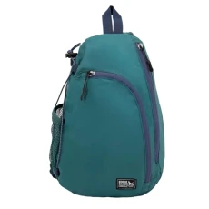 Ripstop 8L Shoulder Sling Pack with Padded Air-Mesh Adjustable Crossbody Strap, Dark Evergreen, One Size Ripstop 8L Shoulder Sling Pack with Padded Air-Mesh Adjustable Crossbody Strap, Dark Evergreen, One Size