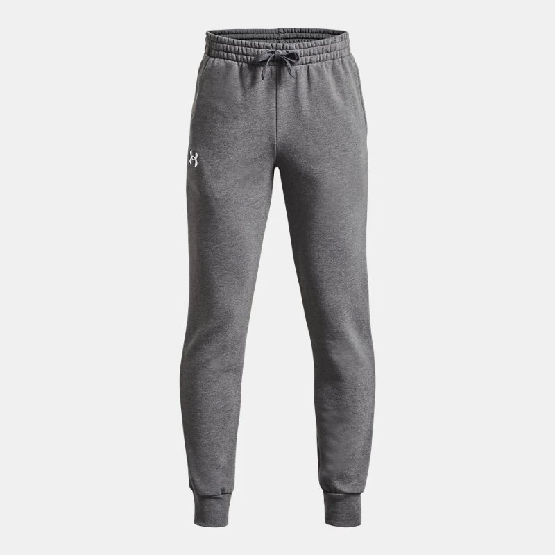 Rival Fleece Boys Joggers Castlerock Light Heather / White YMD ( 59 in) - Gray