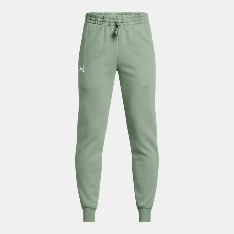 Rival Fleece Boys Joggers Silica Green / White YLG (59 in)