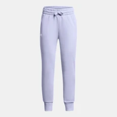 Rival Fleece Girls Joggers Celeste / White YXL ( 67 in) - Purple