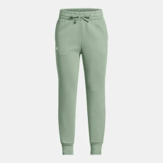 Rival Fleece Girls Joggers Silica Green / White YLG (59 in)