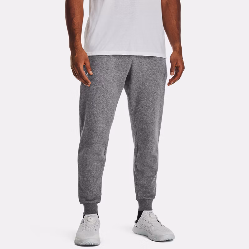 Rival Fleece Mens Joggers Castlerock Light Heather / White - Gray