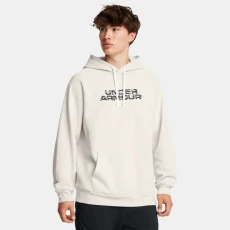 Rival Fleece Textured Glitch Mens Hoodie Summit White / Black