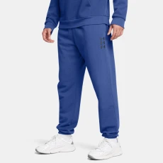Rival Fleece Textured Sliced N Diced Mens Pants Tech Blue / Black