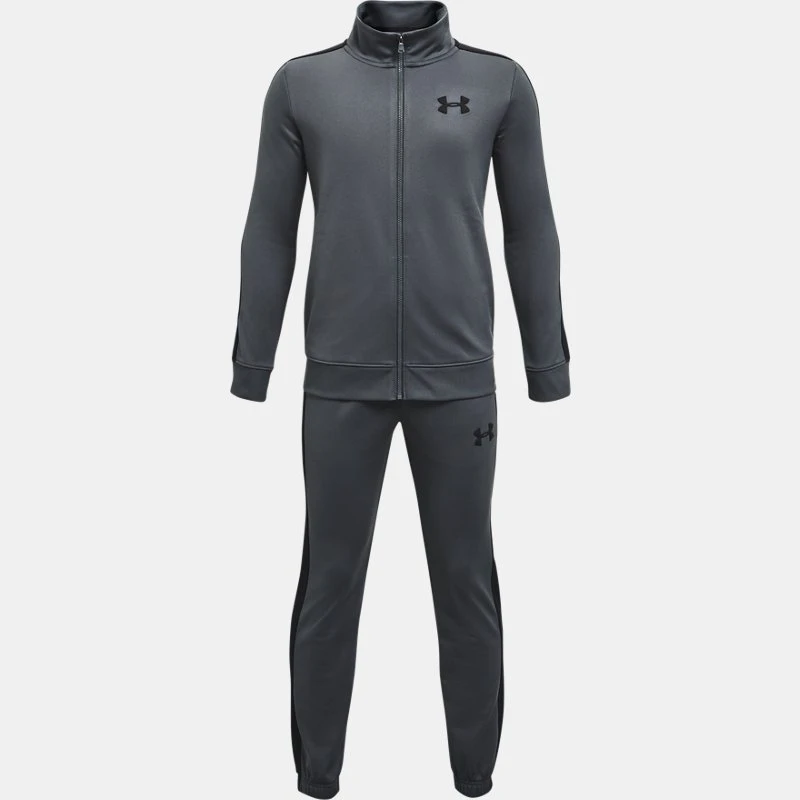 Rival Knit Boys Tracksuit Pitch Gray / Black / Black YXS ( in)