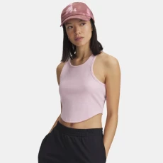 Rival Rib Womens Tank Prime Pink / White Rival Rib Womens Tank Prime Pink / White