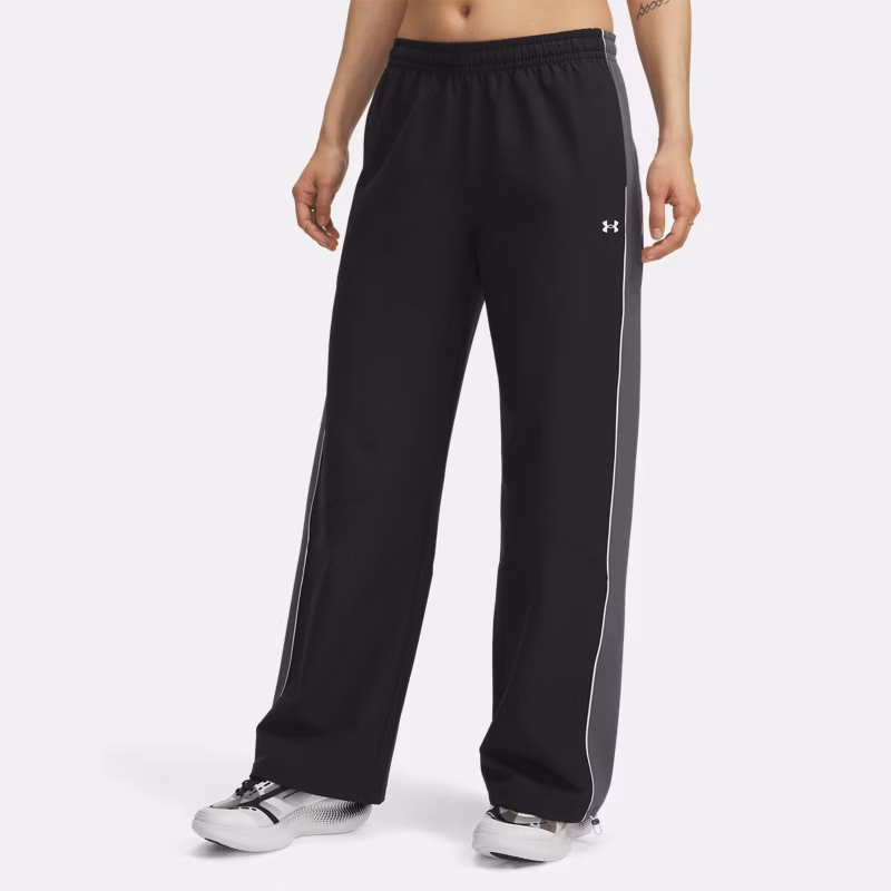 Rival Swoven WoMens Pants Black / Castlerock / White L