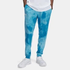 Rival Terry Printed Mens Joggers Ether Blue / Onyx White