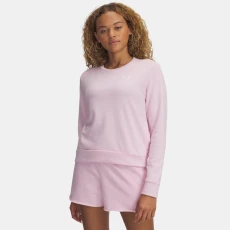 Rival Terry Womens Crew Prime Pink / White Rival Terry Womens Crew Prime Pink / White