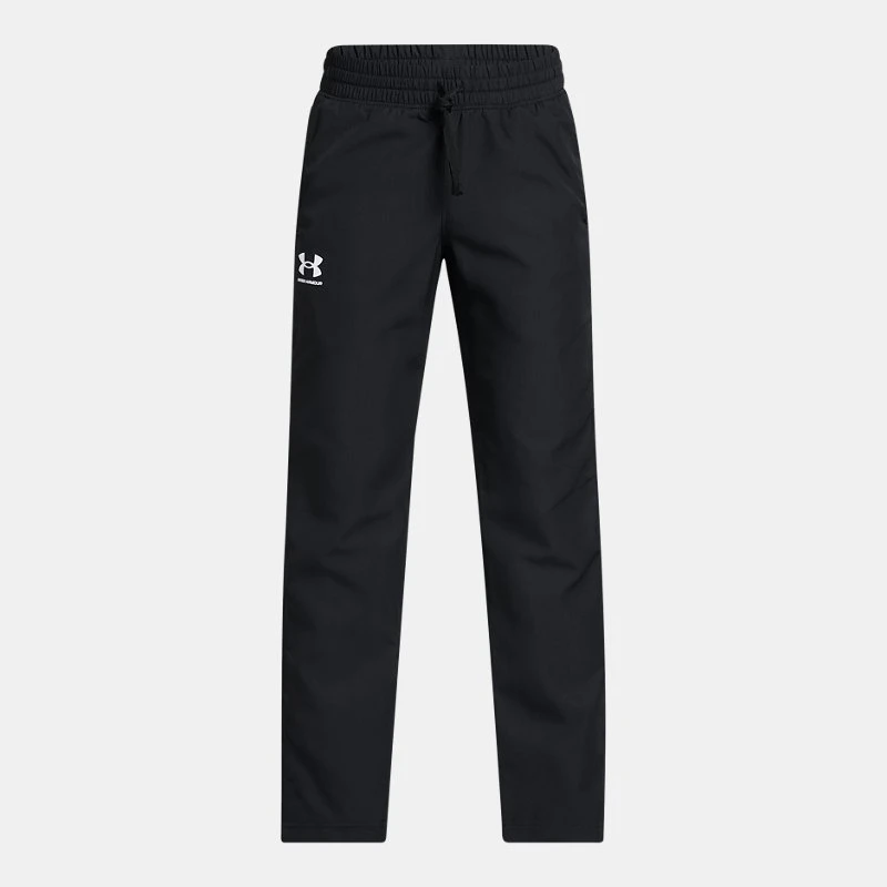 Rival Woven Boys Pants Black / White / White YMD ( 59 in)