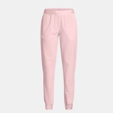 Rival Woven Girls Joggers Prime Pink / White YXL ( 67 in)
