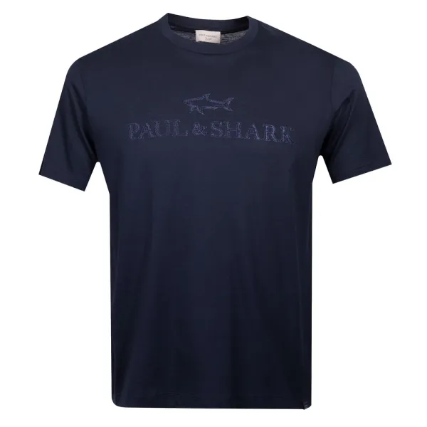 Riviera Embroidered Logo T Shirt