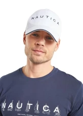 Robson Men's Snapback Cap White